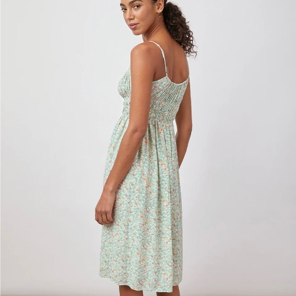 Rails‎ Octavia Dress Green Summer Meadow Floral sz XL - Picture 2 of 10